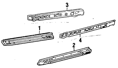 Starlet ROCKER PANEL