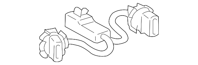 81555-02580 Деталь SOCKET & WIRE, LEFT