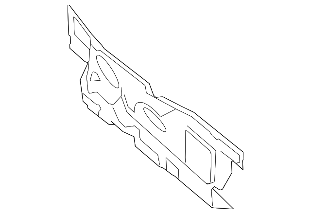 67810-JA700 LOWER INSULATOR