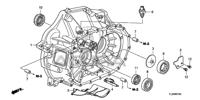 TSX SEDAN MT CLUTCH CASE