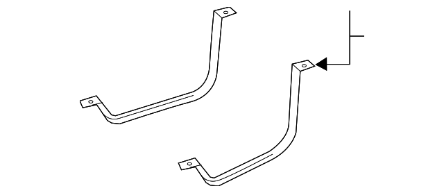 22810190 Деталь MOUNT STRAP, RIGHT