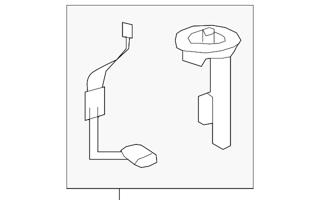 13504725 Деталь FUEL SENDER UNIT
