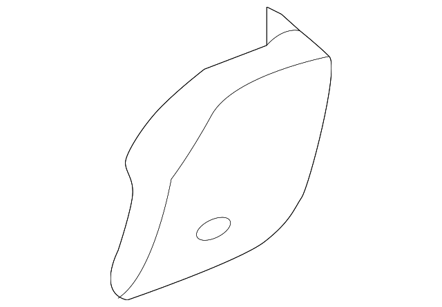 89170-4D120CS Деталь RECLINE COVER, LEFT