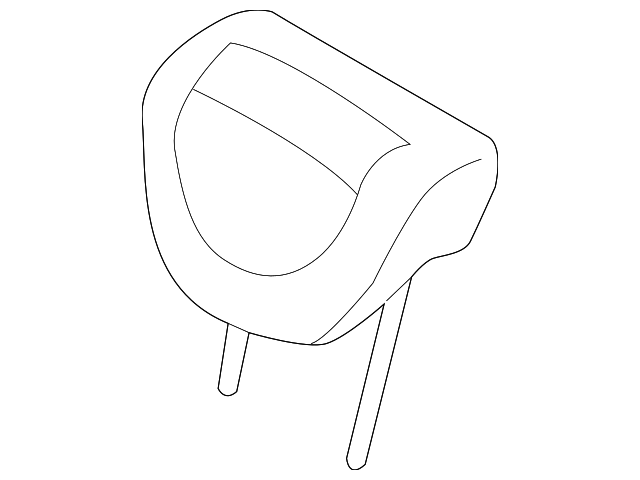 89700-4D640KS2 Деталь HEADREST, CENTER