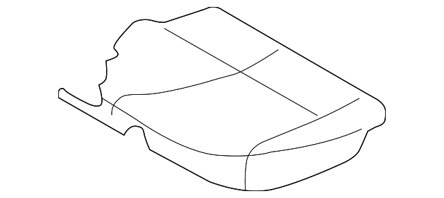 89102-4D124AGW Деталь CUSHION COVER