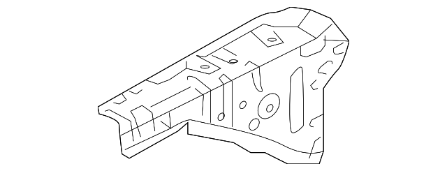 64187-7Y031 APRON REINF, LEFT