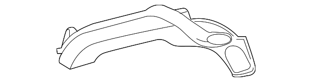 55870-21010 Деталь OUTER DUCT, RIGHT