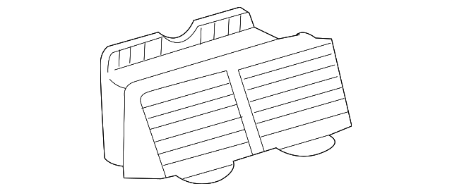 55670-21031-B0 Деталь AIR DUCT, RIGHT
