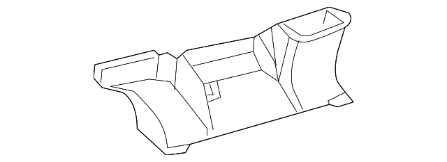 55845-21020 Деталь HEATER DUCT