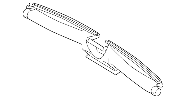 0K30A-61131E Деталь DEFROSTER DUCT