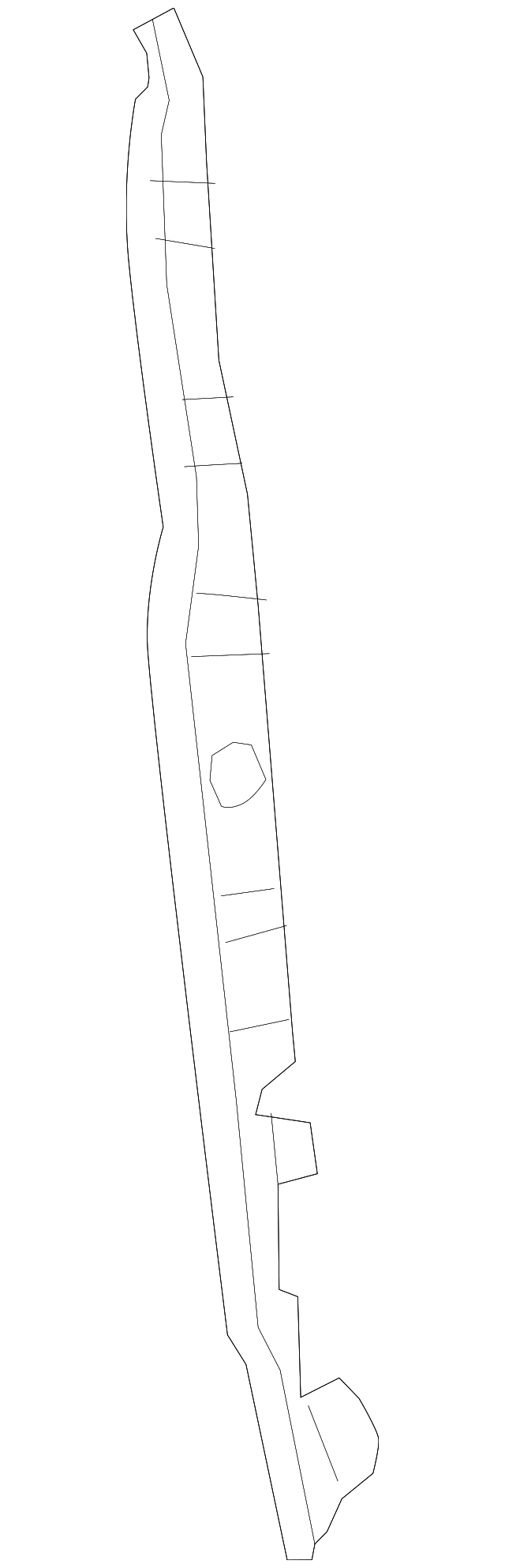 68103088AB Деталь FRONT SEAL, RIGHT