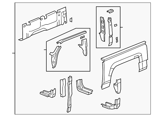 94730239 Деталь SIDE PANEL, LEFT