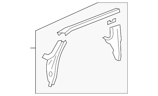 94707941 Деталь WHEELHOUSE PANEL, LEFT