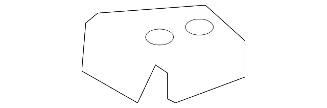 164-612-01-25 REINF PLATE PLATE, LEFT