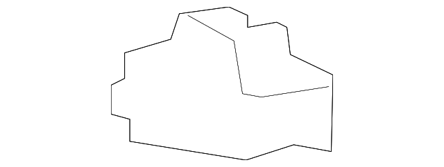 72157-02130-B0 Деталь TRACK END COVER, RIGHT