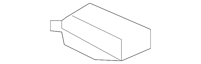 7237A042 PKG TRAY TRIM BRACKET, RIGHT