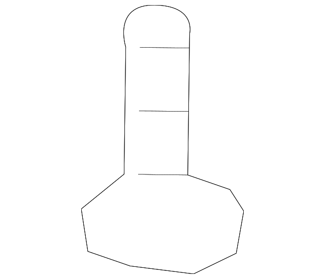 MF455513 PKG TRAY TRIM SCREW, RIGHT
