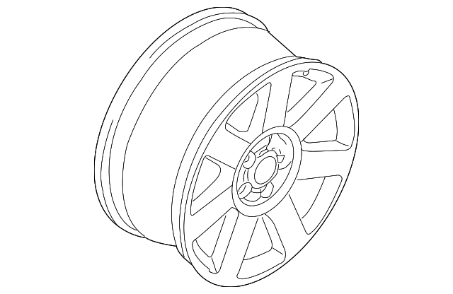 4E0-601-025-S-Z17 Деталь WHEEL, ALLOY