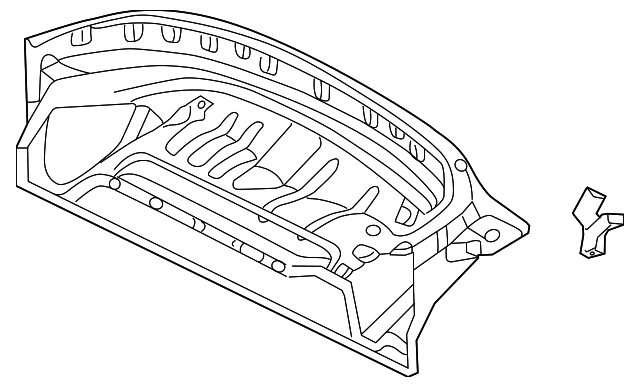 64101-17030 Деталь STORAGE COMPART
