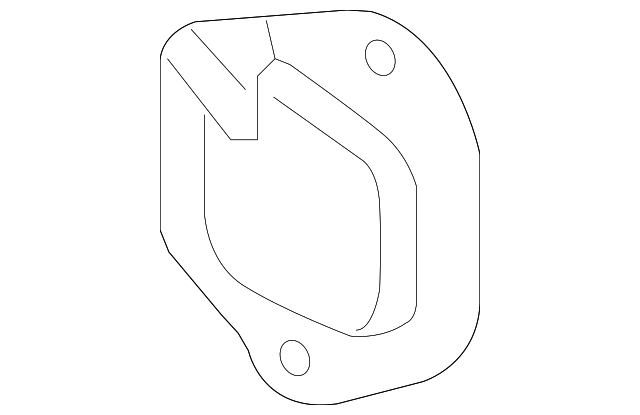 5759A013 Деталь REAR DR SPEAKER UPPER COVER, LEFT