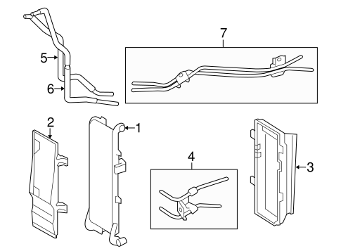 Sequoia TRANS OIL COOLER