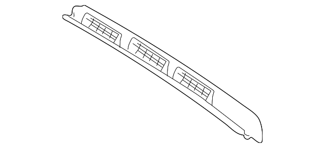 8D1-819-401-01C Деталь WATER DEFLECTOR, LEFT