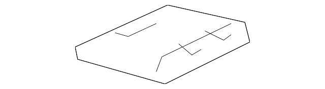 15084124 Деталь FILLER PLATE, LEFT
