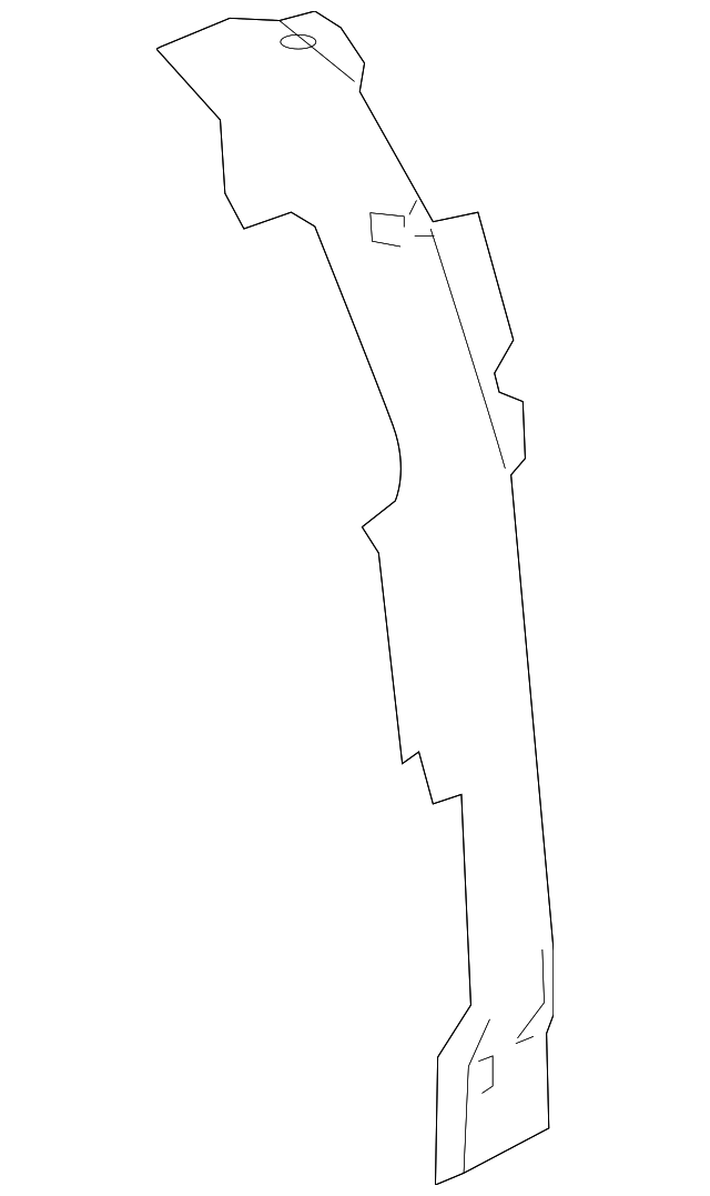 15260599 Деталь SIDE PANEL, RIGHT