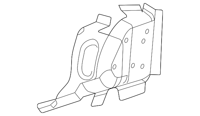 5065141AF Деталь CORNER PANEL, LEFT