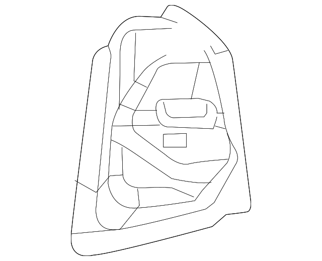 5065608AB Деталь TAIL LAMP POCKET, RIGHT