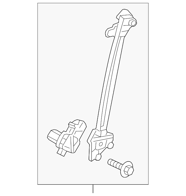 72750-TR0-A01 Деталь REGULATOR ASSY., L. RR. DOOR POWER