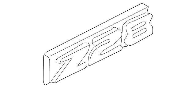 10307879 Деталь NAMEPLATE, RIGHT