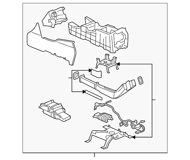 88986684 CONSOLE ASSY