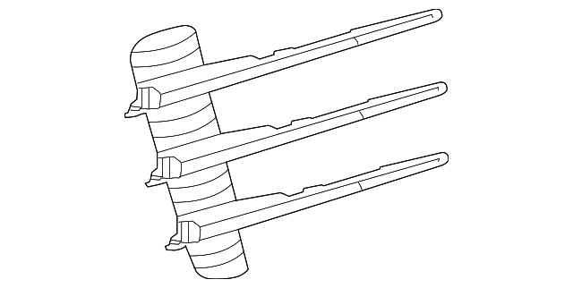 1BX75TRMAA Деталь LOUVER, LEFT
