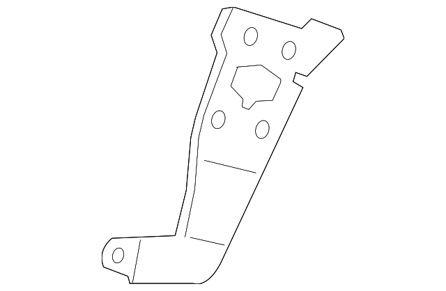 39161-TK4-A00 Деталь BRACKET, L. RADIO (6CD)