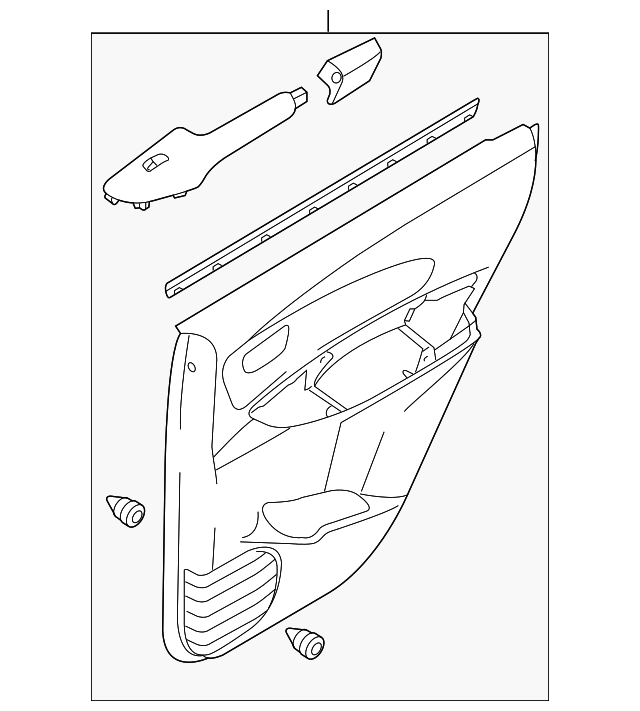 83302-2E040-G8 Деталь DOOR TRIM PANEL, RIGHT