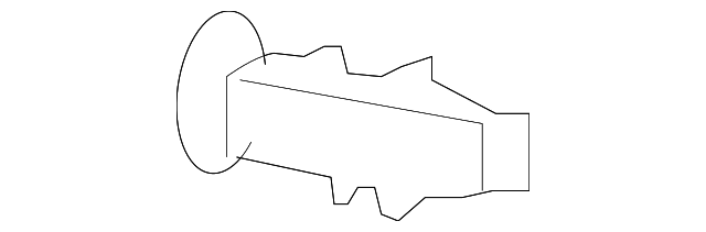 5103814AA Деталь CORNER PANEL UPPER RETAINER, LEFT