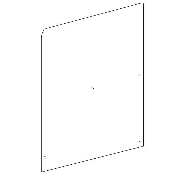 5123223AA Деталь COMPARTMENT TRIM, LEFT