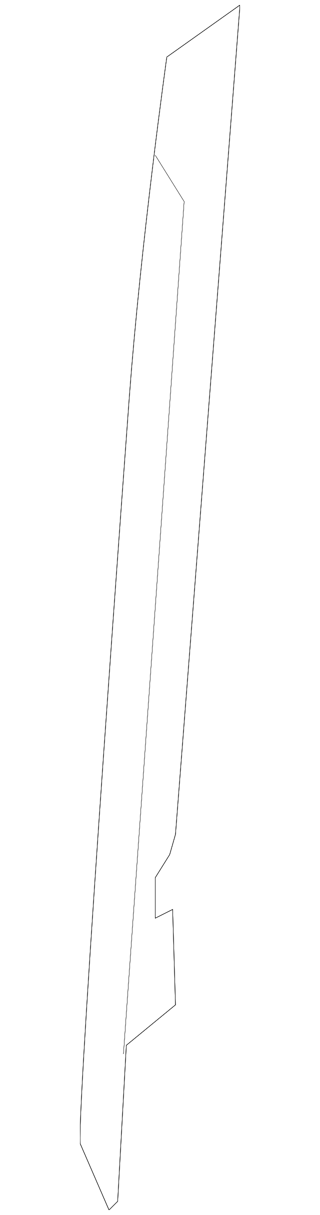 5123320AA Деталь CORNER PANEL, LEFT