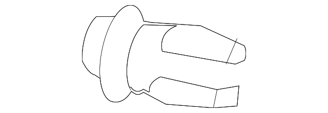 5103785AA Деталь CORNER PANEL LOWER RETAINER, LEFT