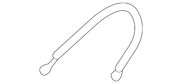 58737-2E300 Деталь BRAKE HOSE, LEFT