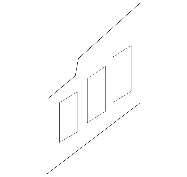 G6714-ZN5MB Деталь EXTENSION, RIGHT