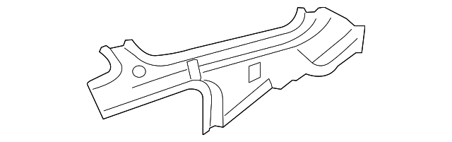76630-JA030 Деталь INNER QTR PANEL, RIGHT