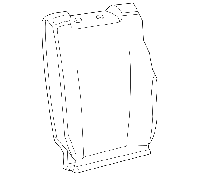 1L2Z9866600BAB Деталь SEAT BACK COVER, RIGHT