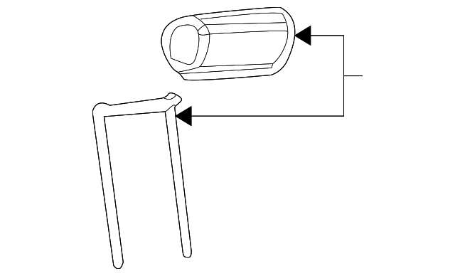 1L2Z98611A08AAB Деталь HEADREST, RIGHT