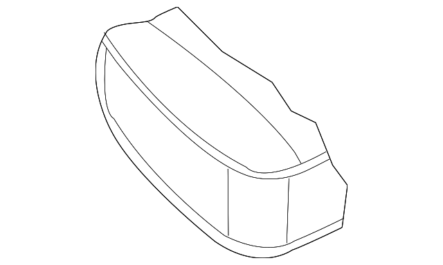 1L2Z9863840BA Деталь SEAT CUSHION PAD, RIGHT