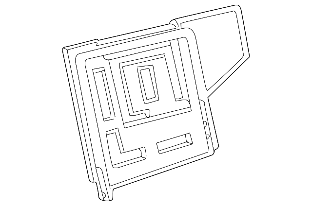 F87Z98613A38AA Деталь SEAT BACK FRAME, RIGHT
