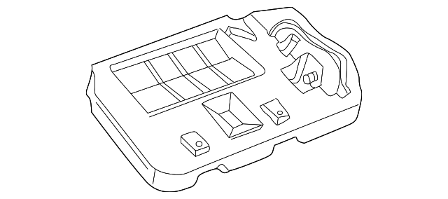 F5TZ9860512A Деталь SEAT FRAME, RIGHT