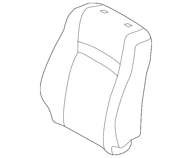 71073-06F90-B5 Деталь SEAT BACK COVER, RIGHT