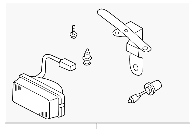 26155-7Z025 Деталь FOG LAMP ASSY, LEFT